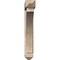 Ekena Millwork Thorton Arts and Crafts Smooth Bracket w/ Offset Brace, Douglas Fir, 7 1/2"W x 42"D x 48"H BKT0806X42X48THR03SDF - alternate 4